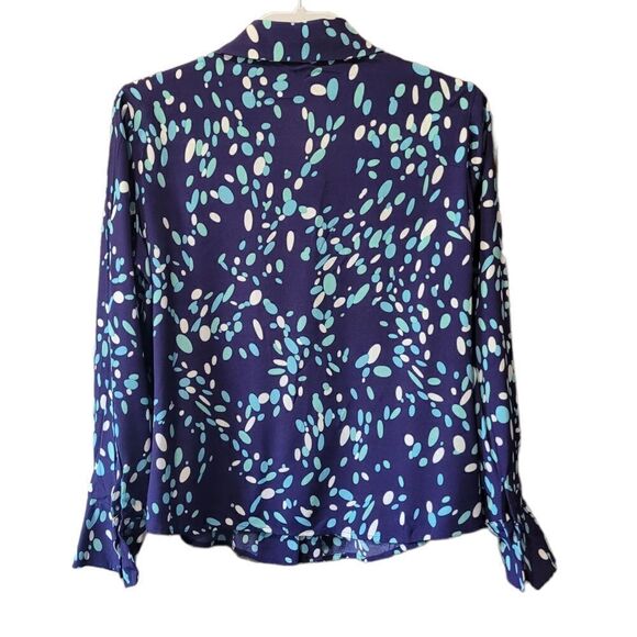 Kasper blue button down - Picture 2 of 5